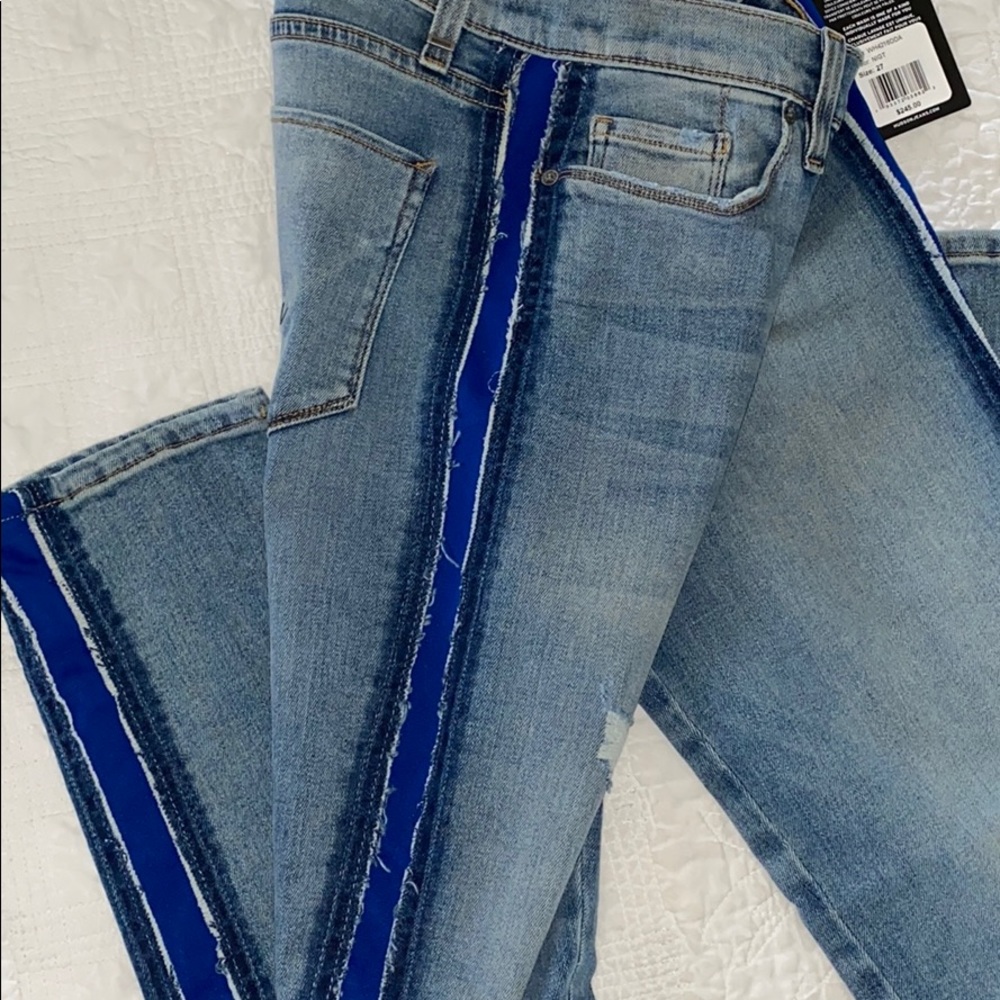 🎉HP🎉 Hudson Barbara Jeans With Side Seam Details - Picture 4 of 7